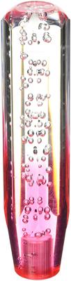 Crystal Shift with Conversion for Kei New and Isuzu PM Elf Knob, Foam, 200mm, Clear/Red, Adapter, Isuzu, Mitsubishi, Trucks, Hino, Profia, Fuso,