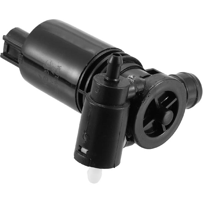 ACROPIX Windshield Washer Motor Pump with Grommet for Nissan Rogue Sport Juke Versa - Pack of 1 Black