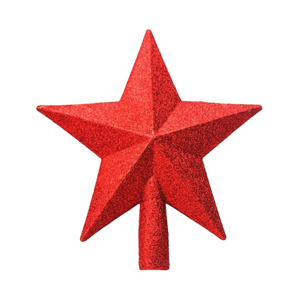 Christmas Tree Top Star Hanging Decoration Festival Christmas Tree Decoration Ornament Gifts for Office Xmas Holiday Home Party