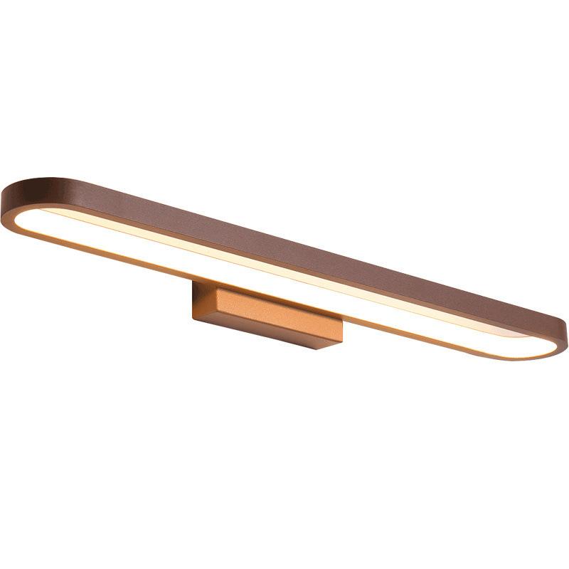 LED Mirror Light Ring Nordic Toilet Mirror Cabinet Master Lamps Simple Bedroom Makeup Bathroom Bathroom Wall Lamps