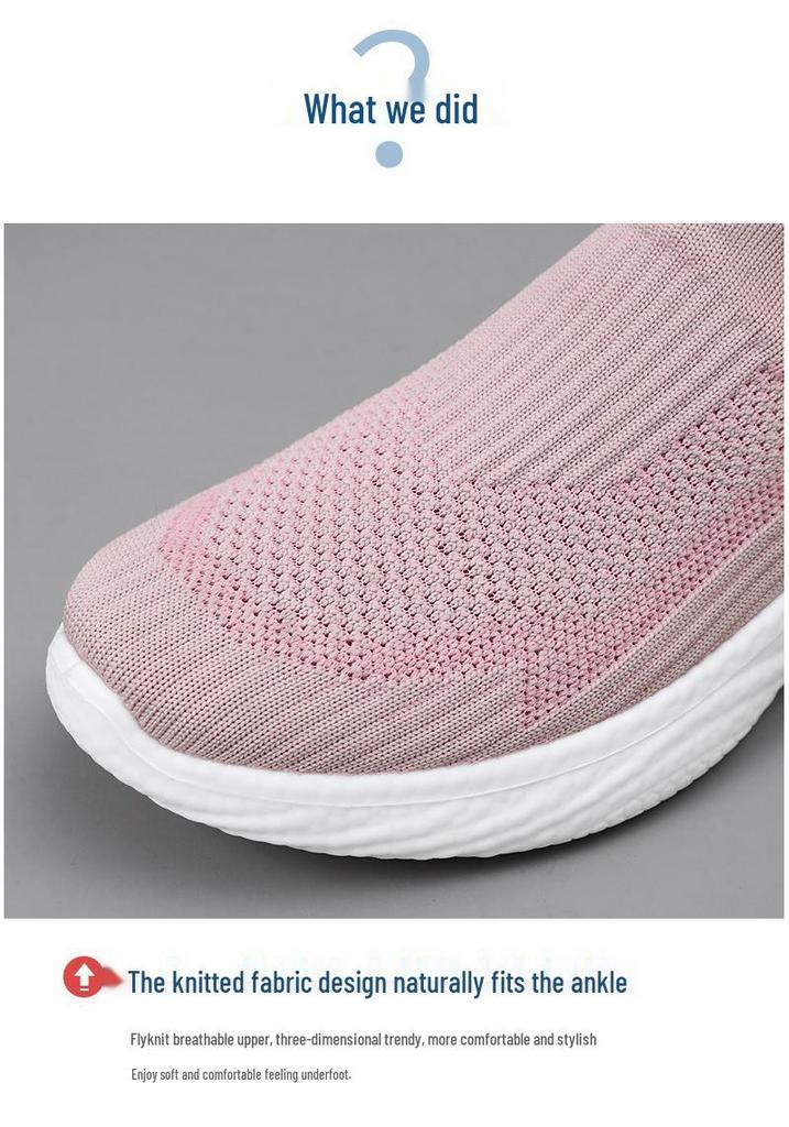 2025 Women's Unisex Flyknit Slip-On Lightweight Casual Shoes