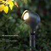 Waterproof LED Outdoor Tree Spotlights for Garden, Courtyard, and Villa with Lawn Ground Spike Installation.