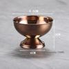 1PC Ice Cream Stainless Steel Stainless Steel Salad Cup Salad Cup Reusable Fruit Candy Dessert Bowls Kitchen Barware Set