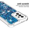 OOPKINS for Samsung Galaxy A23 5G Case,Glitter Bling Flowing Sparkle Case for Women Girls Clear Soft TPU Silicone Shockproof Protective Cover for