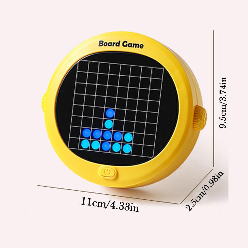 Electronic Reverse Gomoku Board Game - AI Human Machine & 2-Player Double Mode,Enhance Logical Thinking & Focus