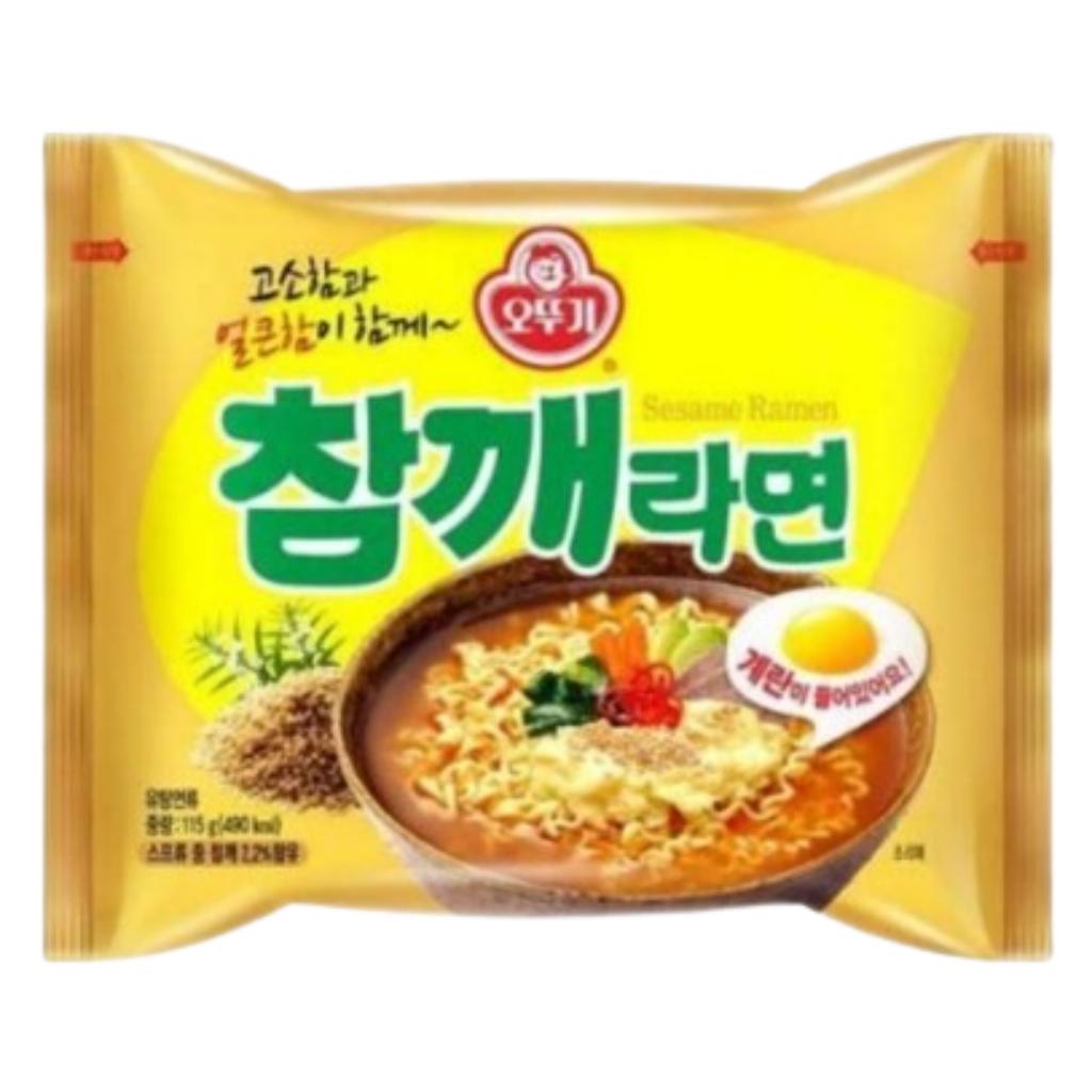

[Ottogi] Korean Ramen Single Pack(1PCS) – 13 Flavors to Choose From Sesame Ramen