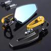 7/8" 22mm Motorcycle Rearview For Sur Ron Surron Light Bee S X Handlebar Rearview Mirror Retro Round Side Mirror For SurRon