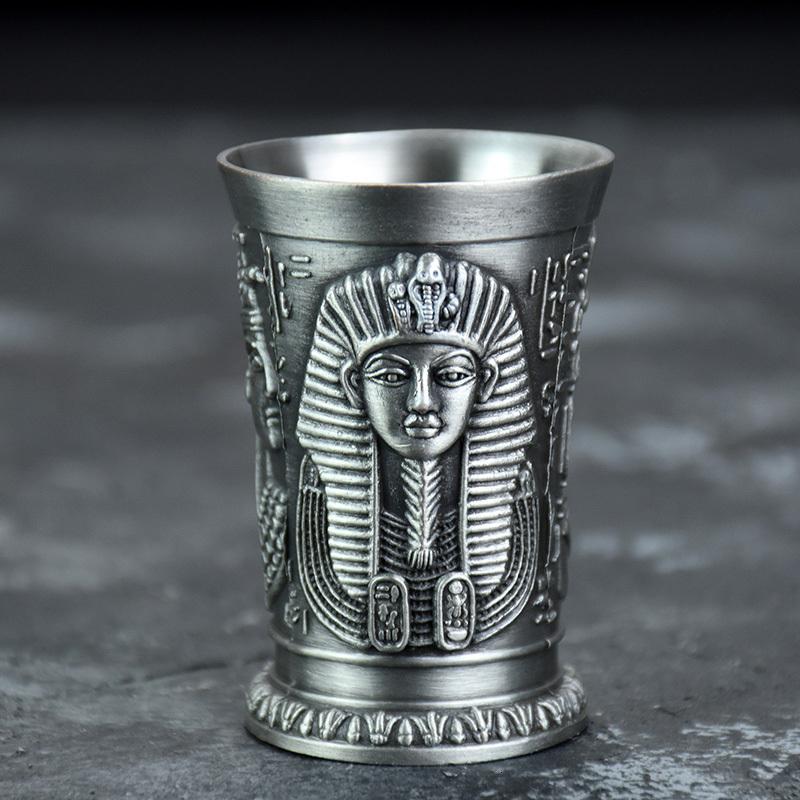 The Revenant Samme Stil Vinglas Oldtidens Egypten Mytologi Relieff Kunst Kobber Snapseglas B52 Cocktail Rusland Sikkim Spiritus Kugle Kop