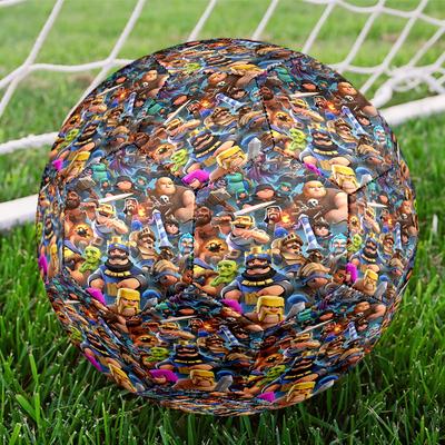 Clash Royale Theme Size 5 Soccer Ball, Suitable for Both Indoor and Outdoor Matches, a Gift Suitable for Everyone.
