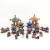 Water-absorbing Stones Easy Use Natural Miniatures Figurines Gazebo Small Ornament Rockery Bonsai Model Ceramic Craft
