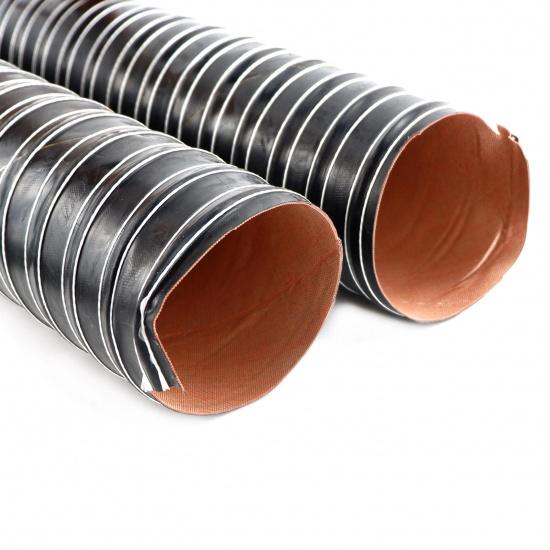 Kimlik 51mm 60mm 76mm 80mm Uzunluk 1M-2M Kanal Borusu Hortum Motor Hava Girişi Frenleme Tüpü Yüksek Sıcaklığa Dayanıklı Araba Karavan Kamyon Karavan İçin Uygun