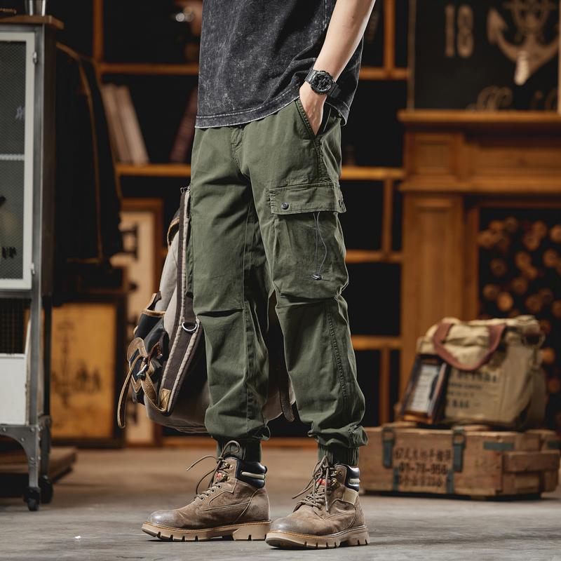JAYSCE Joggers Cargo Pants Men Casual Y2k MultiPocket Male Trousers Sweatpants Streetwear Casual Track Black Pants Men