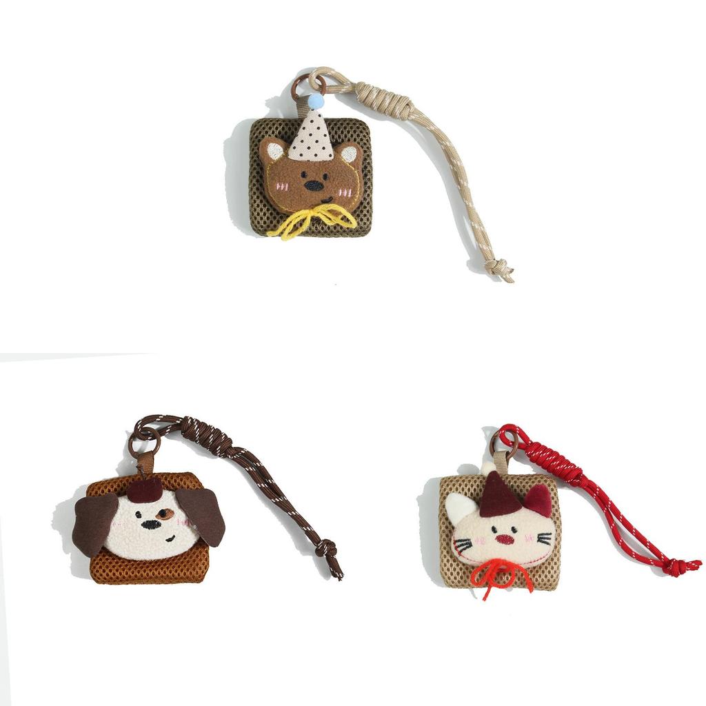 Keychain Organizer With Cartoon Animal Design For Daily Use And Gift Idea