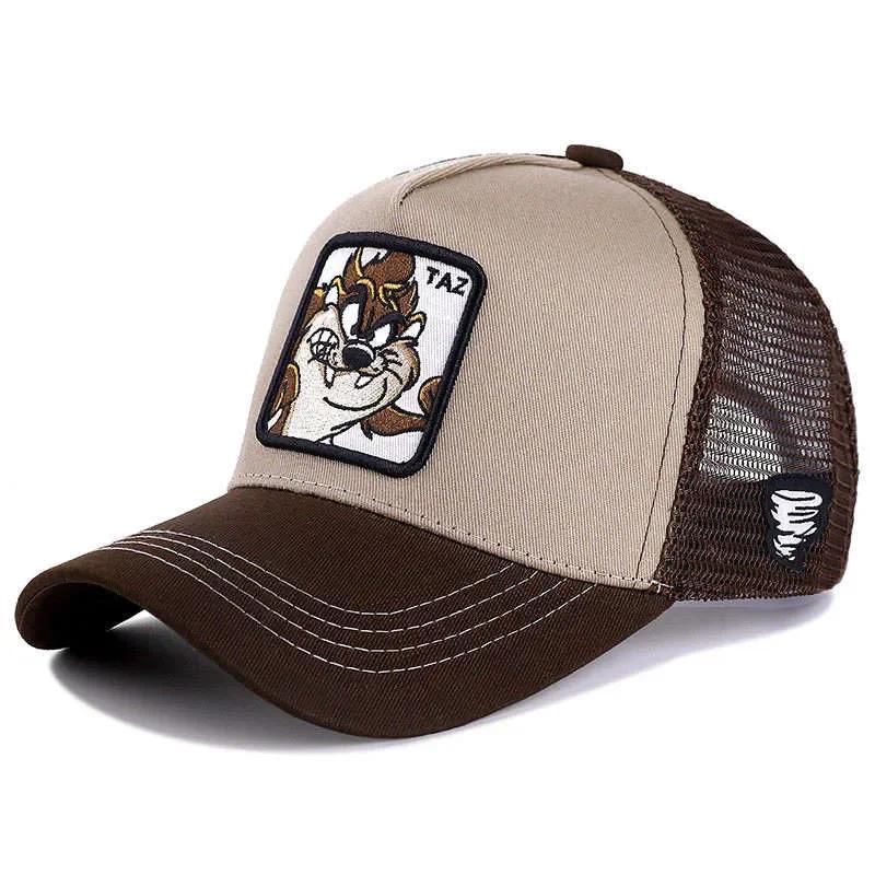 Unisex Anime Cartoon Cap High Quality Patch Draw Baseball Cap Men Trucker Hat