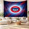 Chicago Cubs Wall Tapestry, Soft Fabric Wall Hanging, Decorative Backdrop For Bedroom Home Wall Art