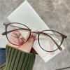 Retro Round Finished Myopia Glasses Trend Blue Light Blocking Near Sight Eyeglasses for Men Women Vintage Minus Diopter Eyewear