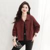 Sipai She Women's Petite Loose Lapel Jacket