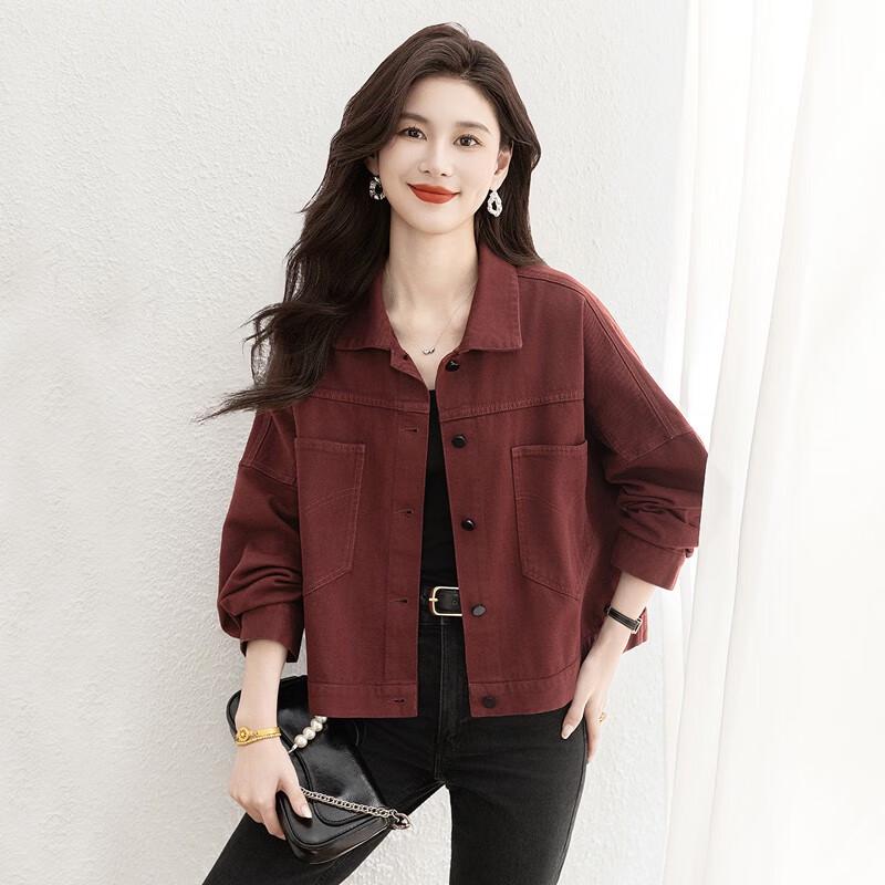 Sipai She Women's Petite Loose Lapel Jacket