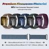 Magnetisches Schleifenband für Apple Watch Armbänder 44mm 40mm 49mm 45mm 41mm 38mm Feingewebtes Armband iWatch Series 9 8 6 7 SE Ultra 2 3 11 Armband