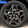 For Geely EX5 Geely Galaxy E5 DIY Hub Rim Sticker Vinyl Decal Blackout Skin Wrap Automotive Wheel Styling Decal