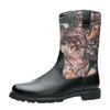 Men's Retro Camouflage Martin Boots: High-Top Workwear Motorcycle Shoes