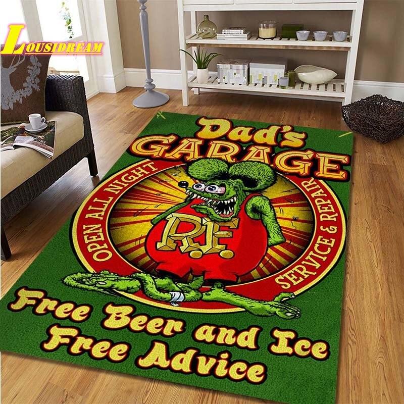 Alfombra Rat Funk Alfombra de Juego para Niños Alfombra para Gatear Alfombra para Sala de Estar Dormitorio Alfombra para Cocina Baño Balcón Alfombra Antideslizante Accesorios de Fotografía