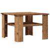 vidaXL Couchtisch Altholz-Optik 60x60x42 cm Holzwerkstoff