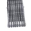 A60Z2X 8 Digit Alphabet English Letter Number Rolling Rubber Stamp Emboss DIY Scrapbooking Roller School Home Decormay