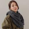 Sun Protection Female Beach Shawl Pure Color Plus Size Hijab Fashion Women Plain Scarf