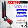 AX5400 Dual-Band WiFi 5 PCI-E Network Card with Bluetooth 5.3 (RTL8852CE)