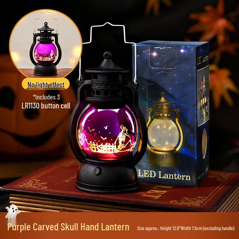 Luminous Halloween Pumpkin Lantern Decoration - Photo Prop & Gift Ornament