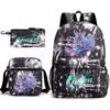 Backpack cute student schoolbag pink schoolbag couple backpack heat transfer printing backpack
