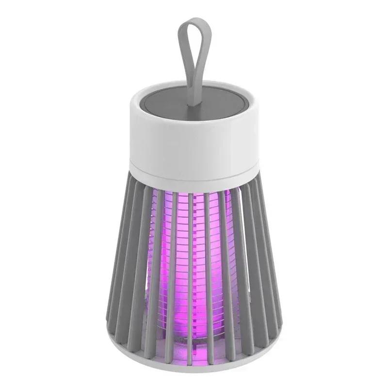 Mückenvernichterlampe Tragbar USB-Aufladung Stromschlag Mückenvernichter Außenbereich Stummschaltung Anti-Mückenlampe Schädlingsbekämpfungslampe