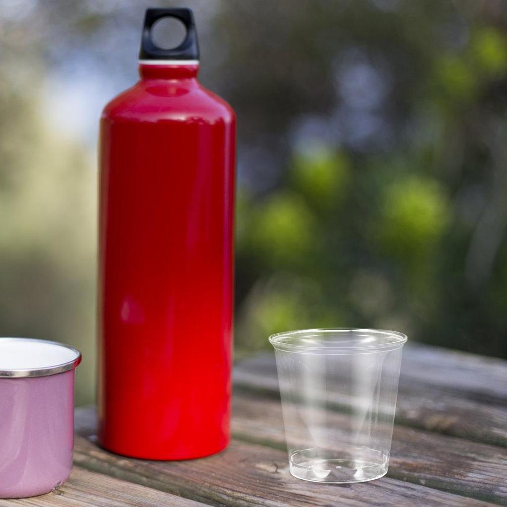 100 Pcs Disposable Wineglass Travel Cups Clear Party Plastic for Mug Supplies Drinking