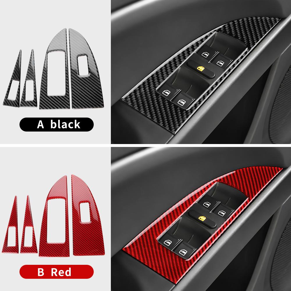 Real Soft Carbon Fiber Sticker For Seat Leon 2005 2006 2007 2008 2009 2010 2011 2012 Car Dashboard Speedometer Panel Accessories
