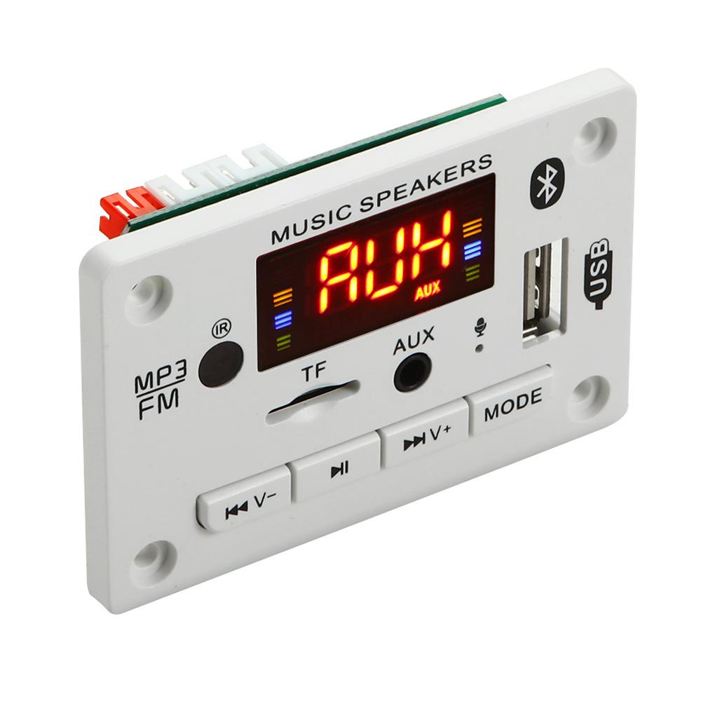 5 v 12v MP3 Decoder Decoding Board Module Bluetooth 5.0 Car USB MP3 Player WMA WAV TF Card Slot / USB / FM Remote Board Module