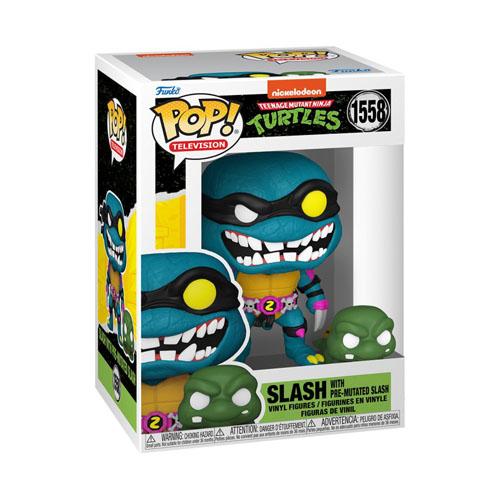 Teenage Mutant Ninja Turtles Slash mit Mouser Pop! Vinyl