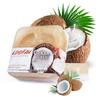 Sapone Spugna Luffa al Limone Fatto a Mano - 100g Sapone Detergente con Olio Essenziale Sale Marino Rosa e Spugna Luffa per Viso e Corpo.
