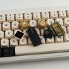 Keycaps, Set di Keycaps Double-Shot Profilo YMK da 171 Tasti per Barra Spaziatrice da 2,75U, 3U, 6,25U e 7U Interruttori Cherry MX Layout ISO ANSI Tastiere Meccaniche