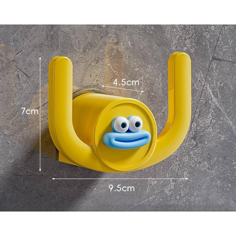 Bathroom Slipper Rack No Punching Hanging Shoes Storage Artifact жёлтый