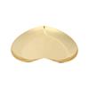 Nail Art Display Board Stainless Steel Heart Shape Cosmetic Makeup Manicure Tips Color Mixing  
