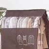 Clothes Dust Cover Nonwoven Dust Prevention Waterproof Transparent Window Design Hanging Garment Protectors
