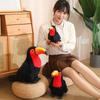 Cute Simulation Toucan Doll Plush Toy Bird Toucan Doll Children's Doll Birthday Gift