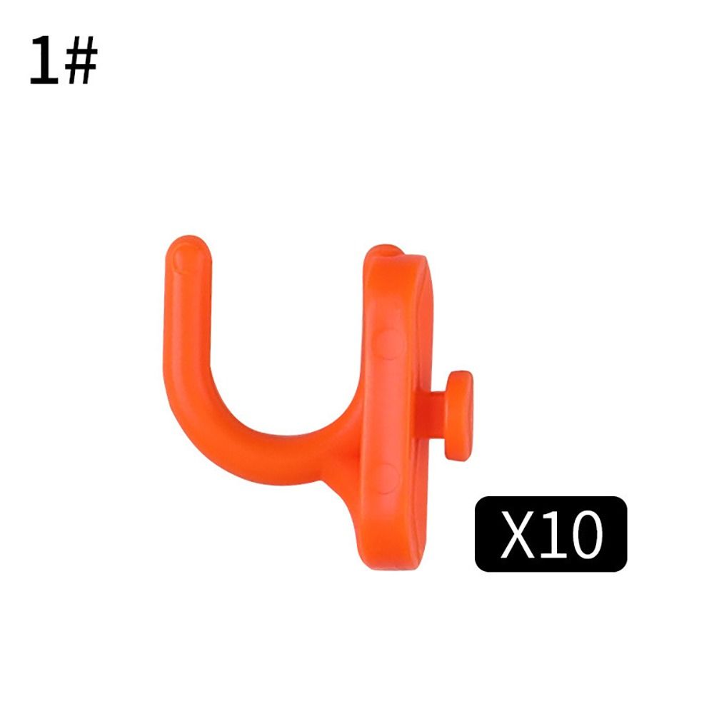 10Pcs Garage Workshop Storage Rack Pegboard Hook Hardware Fastener Plate Hook