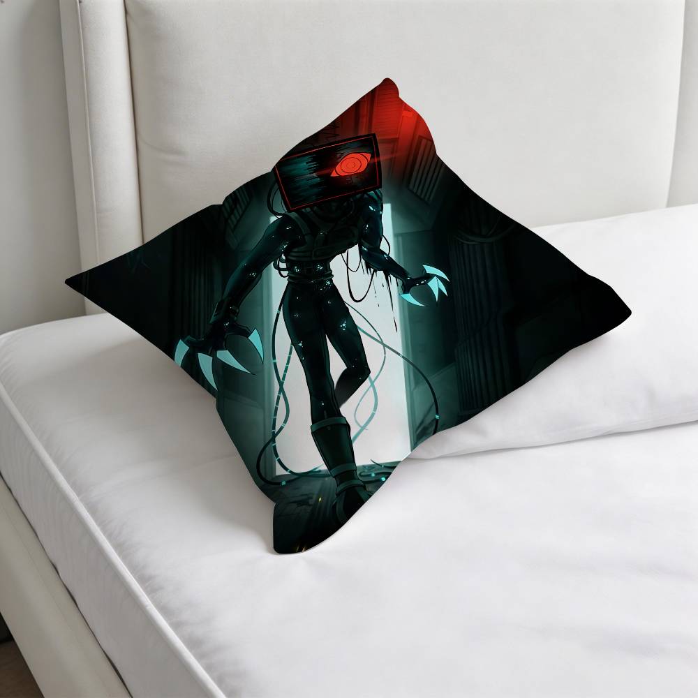 

Cool HHazbin VOX HHotel Square Pillow Case Soft Decorative Throw Pillow Cover for Home Sofa Bed 30x30 cm