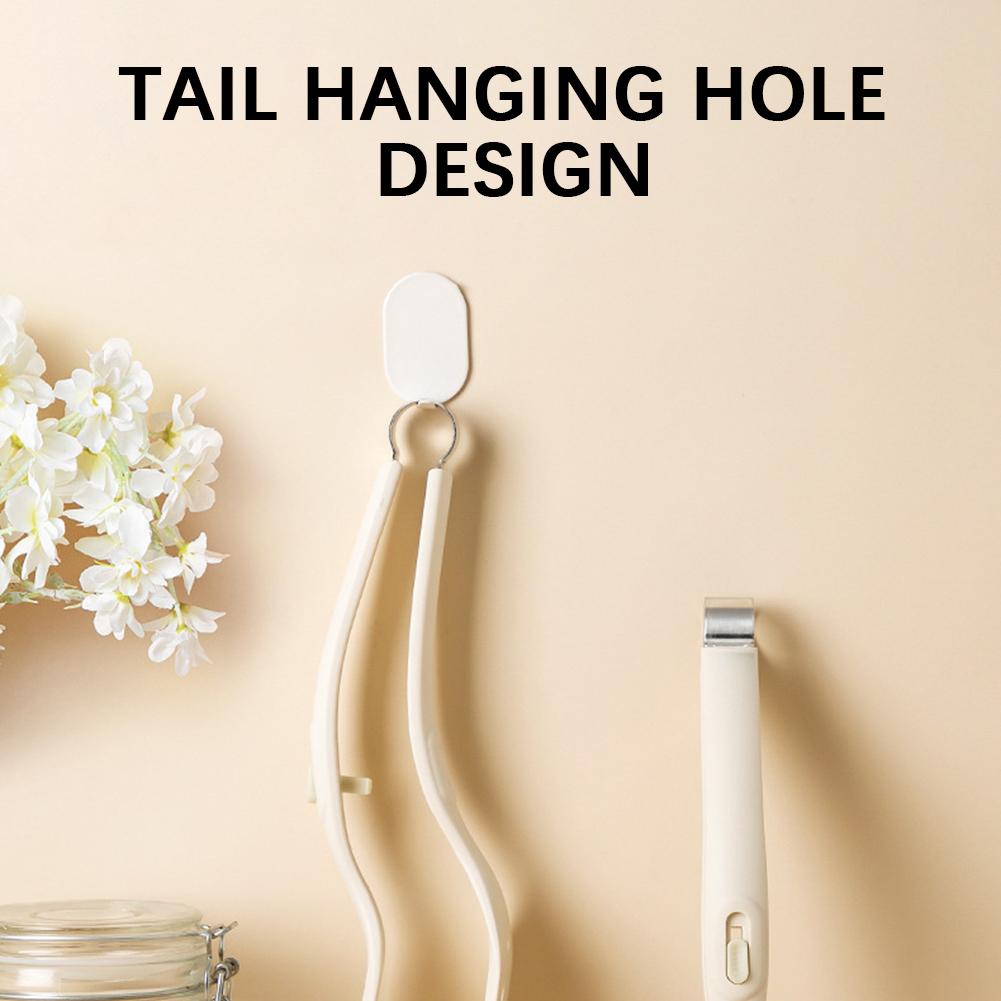 2-i-1 Grepp Vändspatel Tång Högtemperaturbeständig För Restaurang