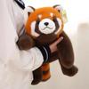 Süßes liegendes Roter Panda Plüschtier Puppe Für Kinder Schlafzimmer Dekor
