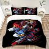 3pcs Sonic Tails and Knuckles Bedding Set Includes Quilt Cover and Pillowcases, Suitable for All Seasons H083