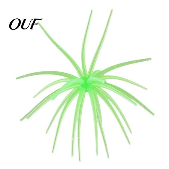 Subtle Dynamics Soft Fishing Baits Floating Sea Urchin Lures, Highly Elastic TPE Bionic Baits, Finesse Rig Plastic Lures Flexible Realistic Tentacles