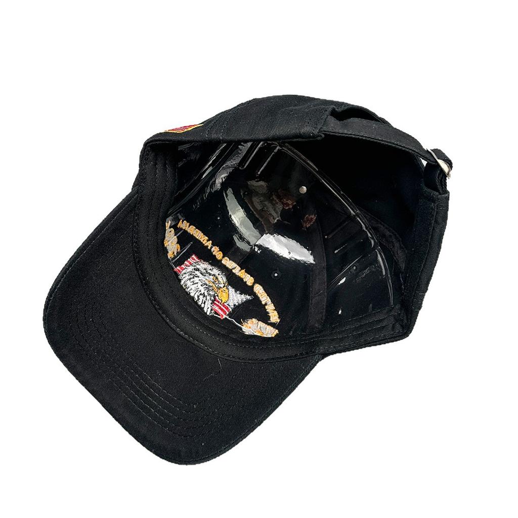 Four Seasons Personality American Embroidery Eagle Letter Baseball Cap Men'S And Women'S Shade Street Vintage Cap